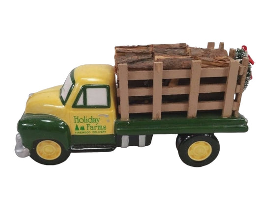 Department 56 - Snow Village Firewood Delivery Truck