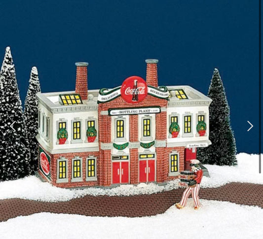 Department 56 - Snow Village - Coca Cola Bottling Plant