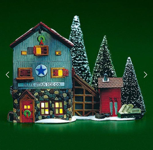 Department 56 - New England Village - Blue Star Ice Co.