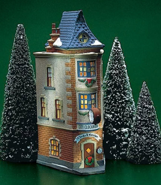 Department 56 - Christmas In The City - City Clockworks