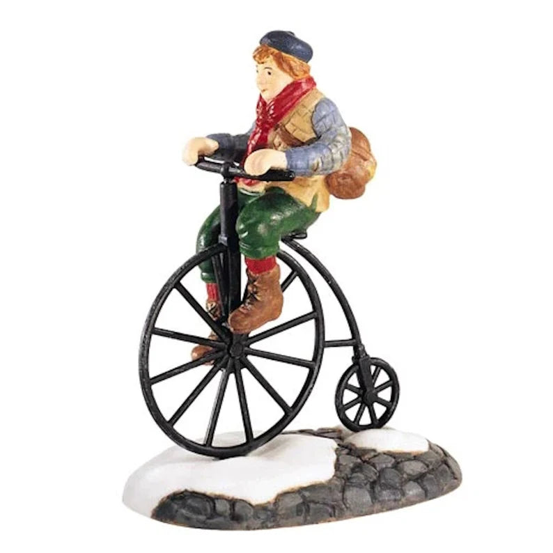 Department 56 - New England Village - Pennyfarthing Pedaling