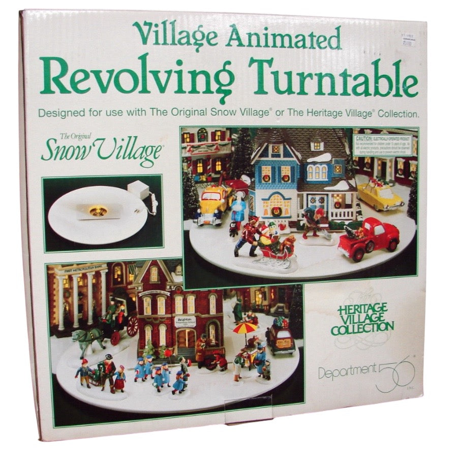 Department 56 - Village Accessories - Village Animated Revolving Turntable