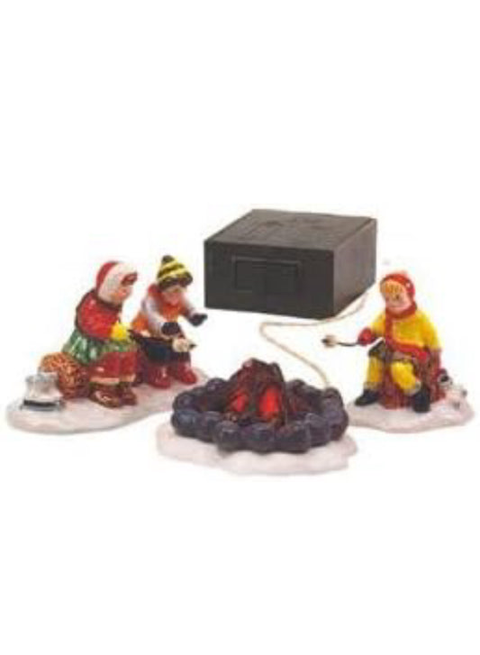 Department 56 -  Snow Village - Marshmallow Roast