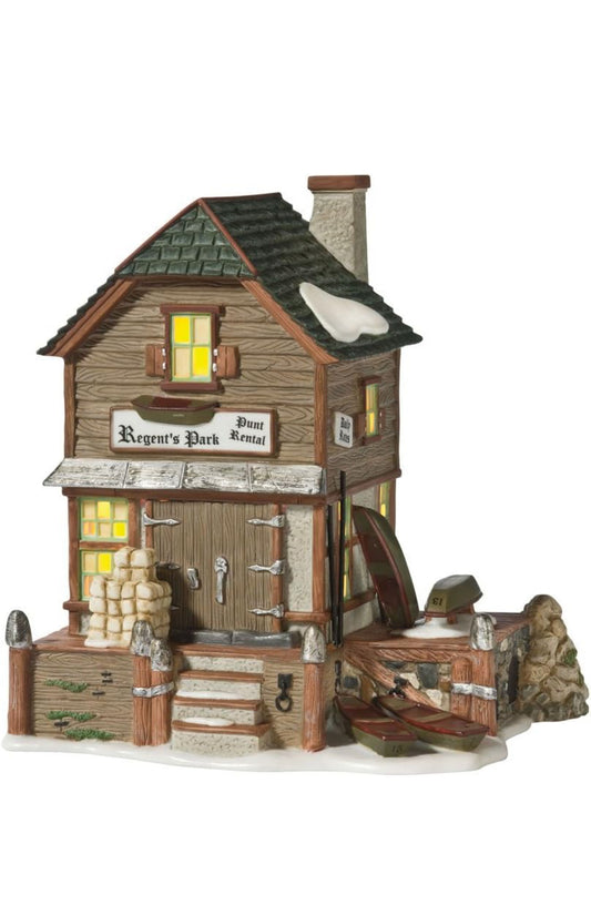 Department 56 - Dickens Village - Regent's Park Punt Rental