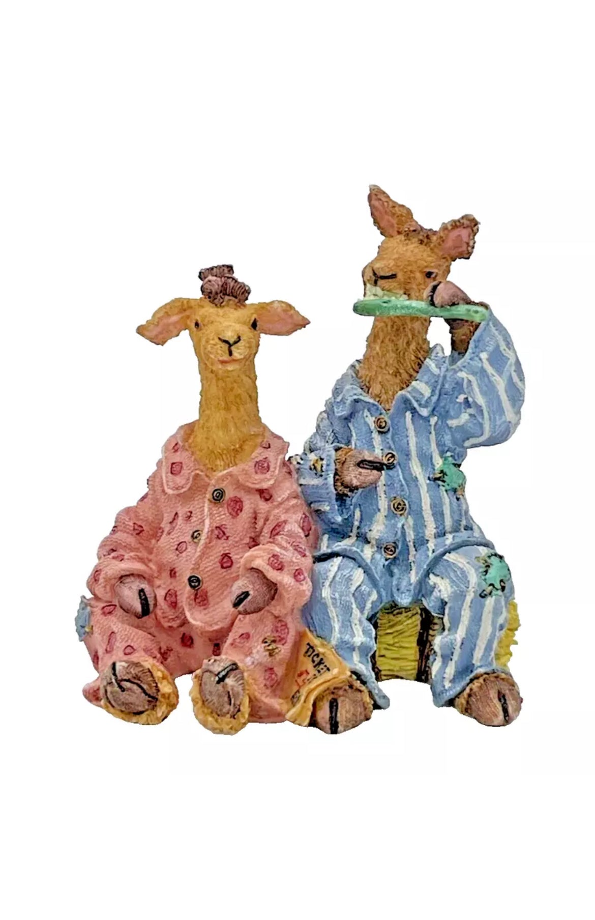 Boyd's Bears Bearstone - Dolly & Ollie Llama...Pajama-Rama #2441