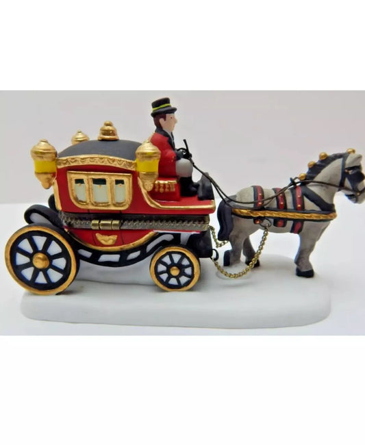 Department 56 - Heritage Village - The Royal Coach Hinged Box