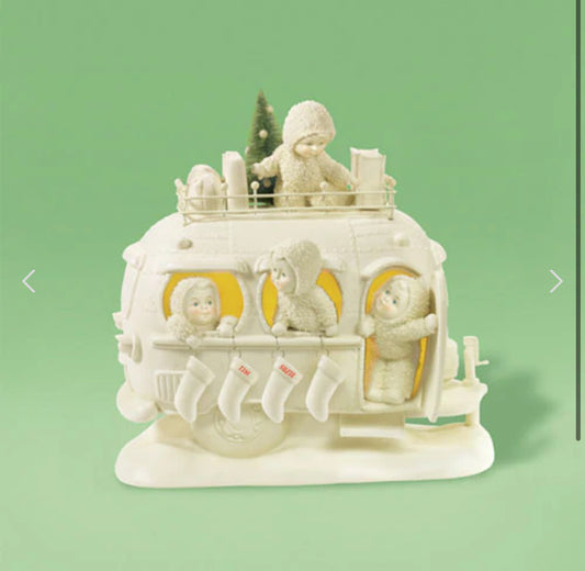 Snowbabies - Luv 2 RV Figurine