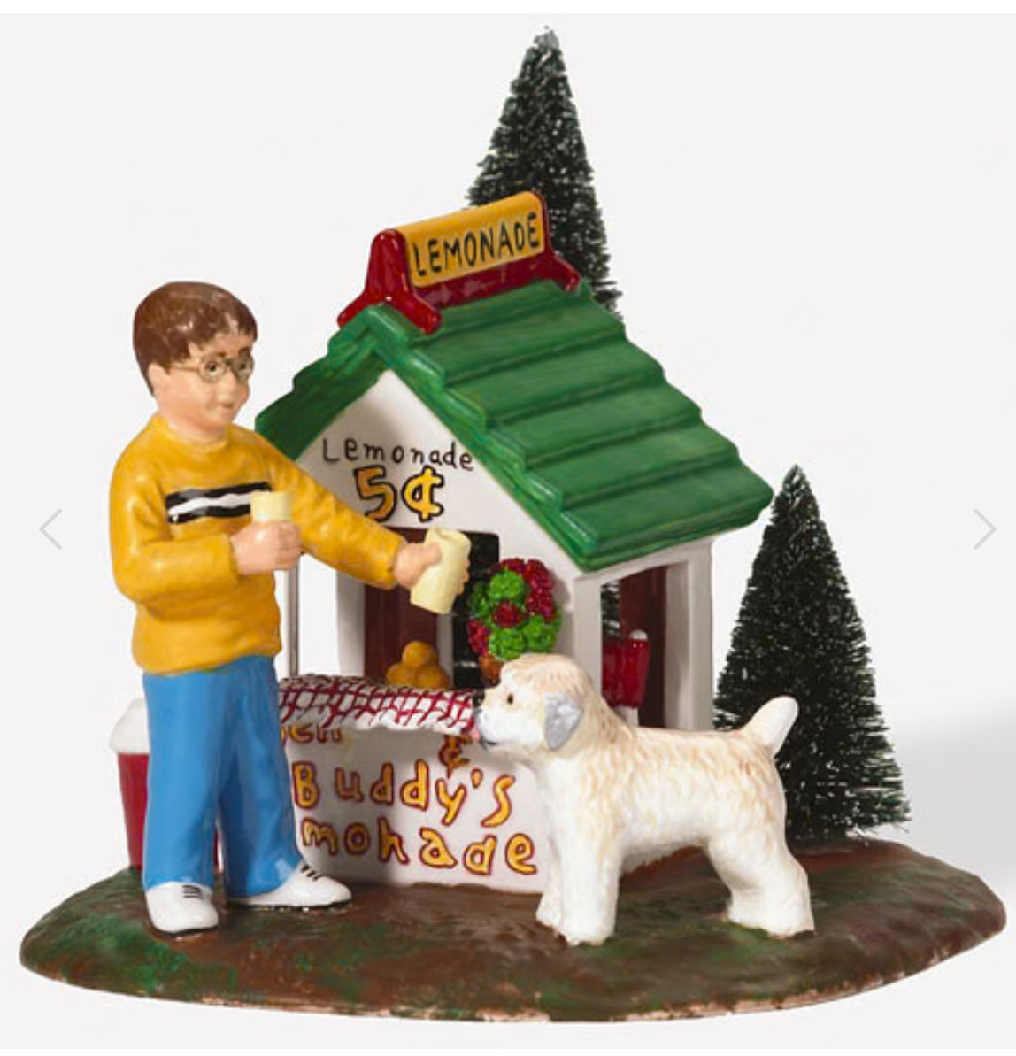 Department 56 -  Snow Village - Ben & Buddy's Lemonade Stand