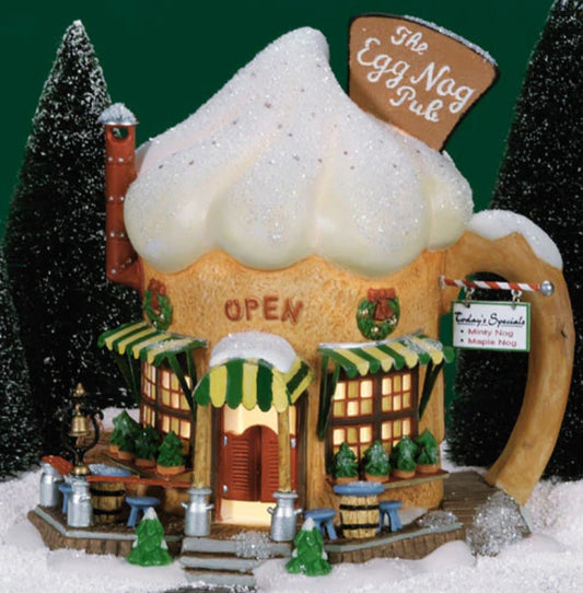 Department 56 - North Pole Village - Egg Nog Pub