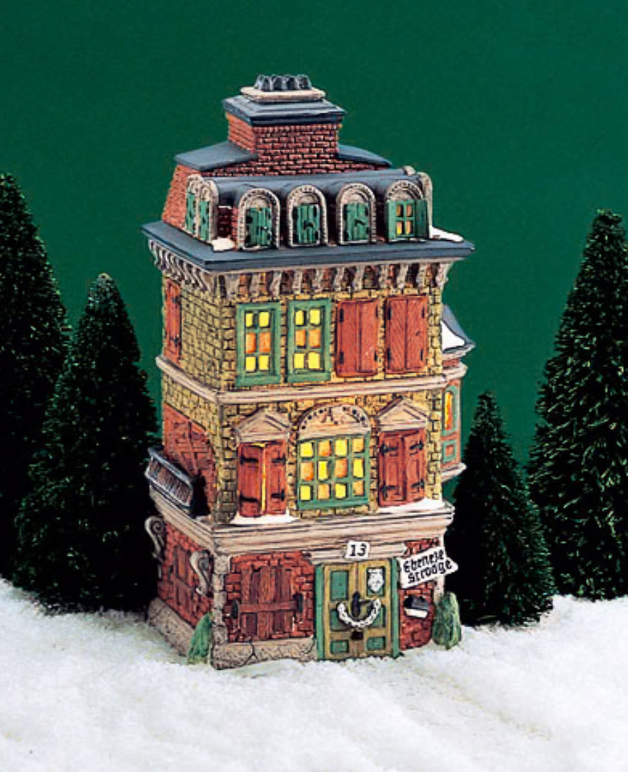 Department 56 - Heritage Village - The Flat Of Ebenezer Scrooge