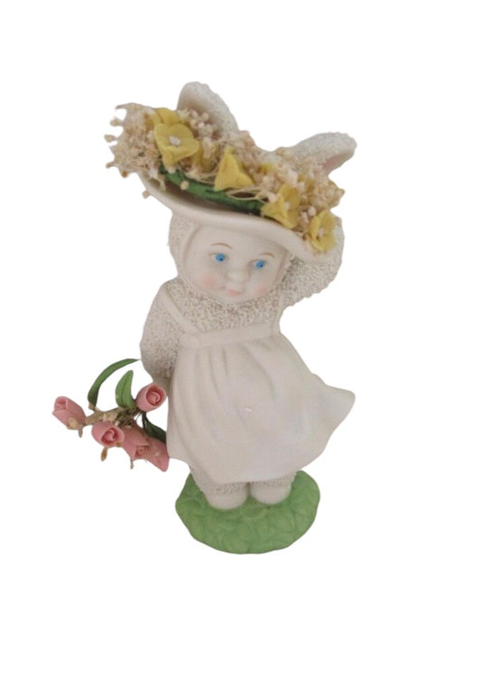 Snowbunnies - In My Easter Bonnet Figurine