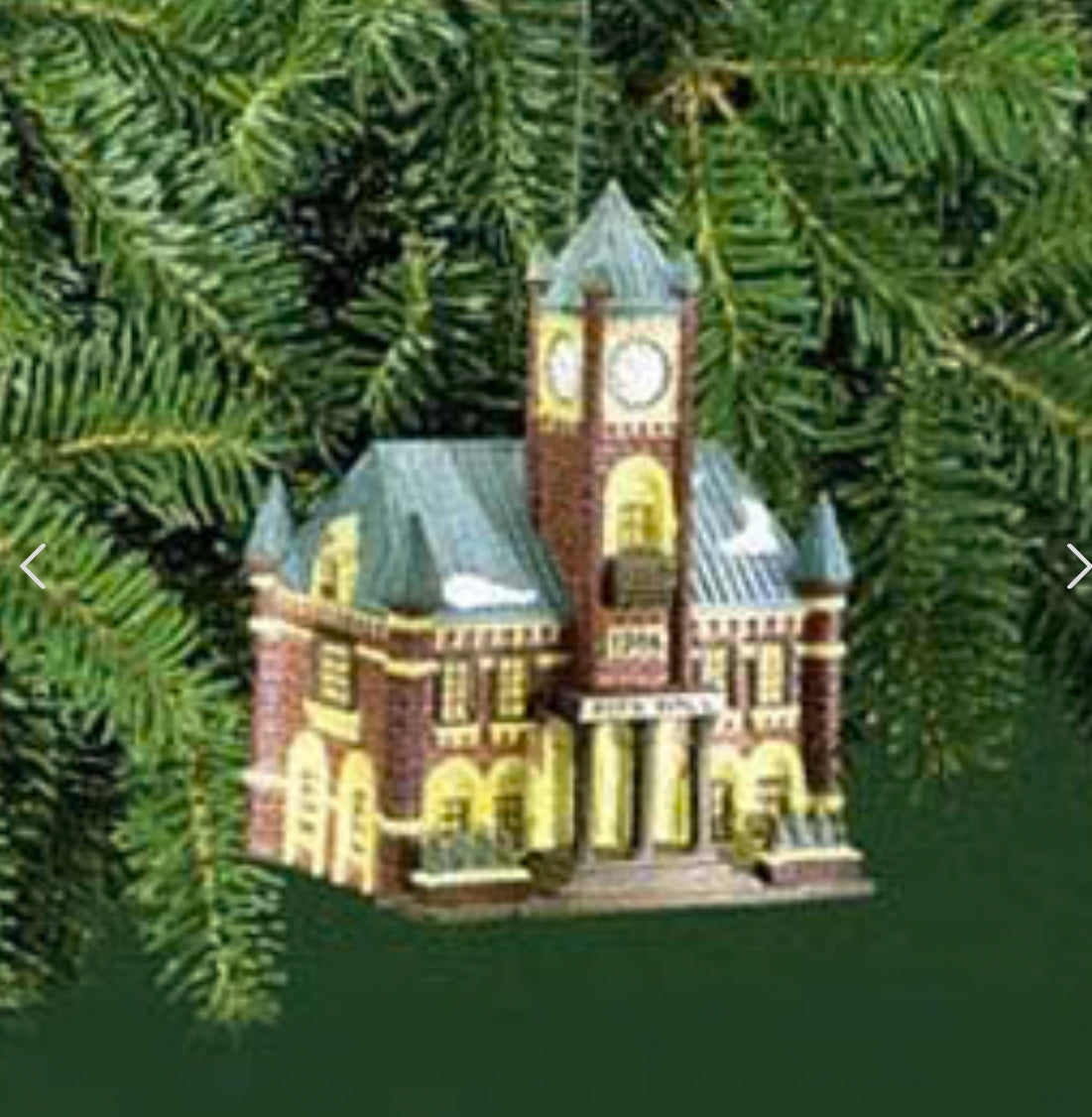 Department 56 - Christmas In The City - City Hall Ornament