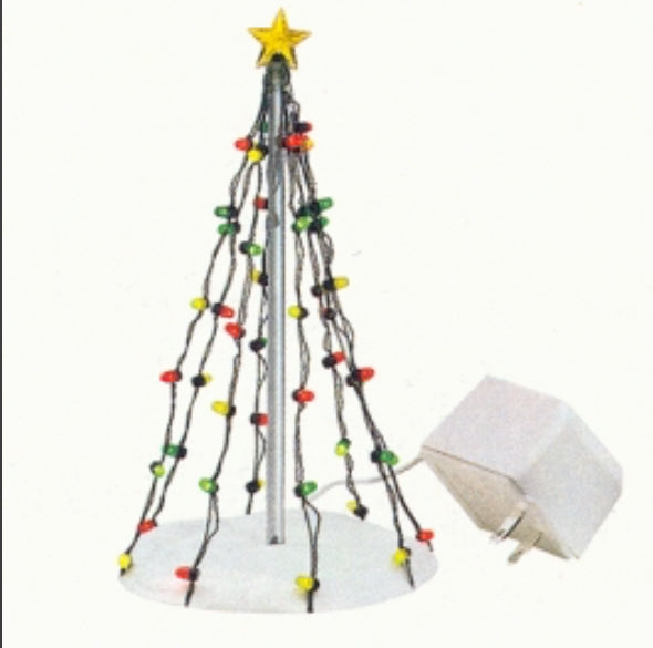 Department 56 - Village Accessories - Lighted Christmas Pole