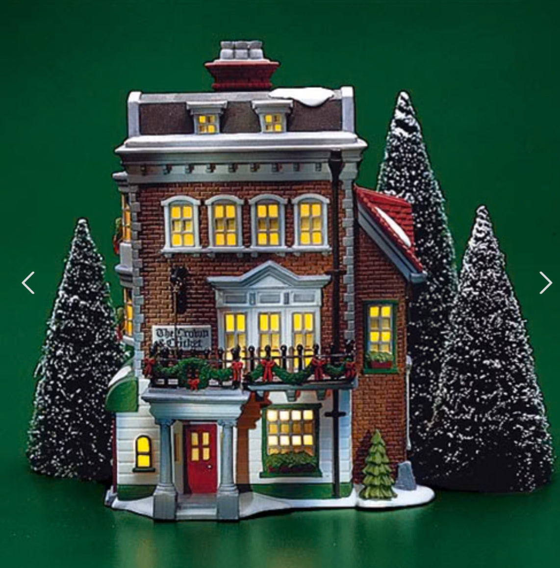 Department 56 - Heritage Village - Crown & Cricket Inn