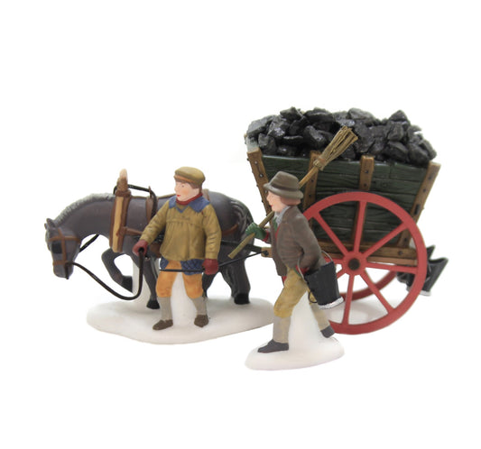 Department 56 - Dickens Village - Delivering Coal For The Hearth