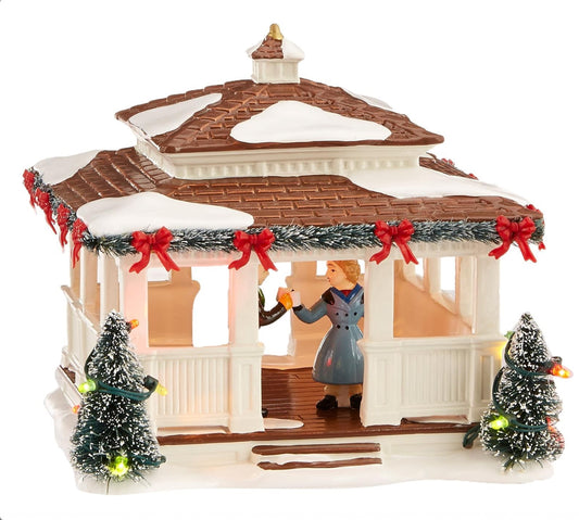 Department 56 - Snow Village - Anniversary Gazebo