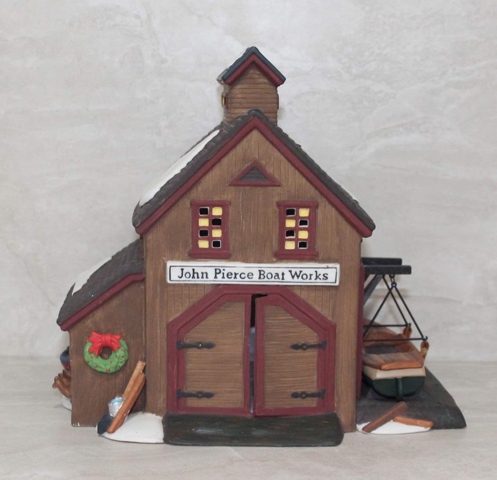 Department 56 - New England Village - Pierce Boat Works