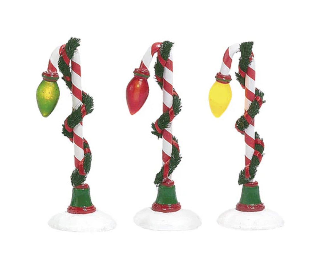 Department 56 - Village Accessories - Vintage Christmas Lights Street Lights