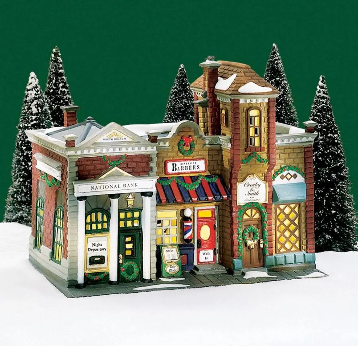 Department 56 - Christmas In The City - Riverside Row Shops