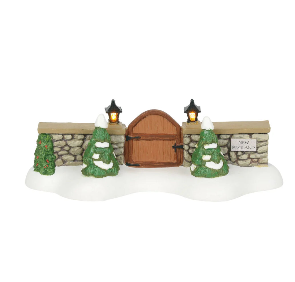 Department 56 - New England Village - New England Village Gate