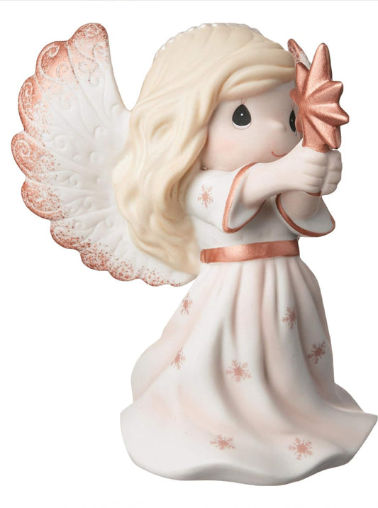 Rejoice In The Wonders Of His Love - Precious Moments Annual Angel Figurine