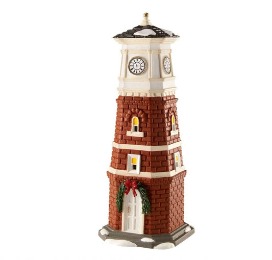 Department 56 - Snow Village Clock Tower