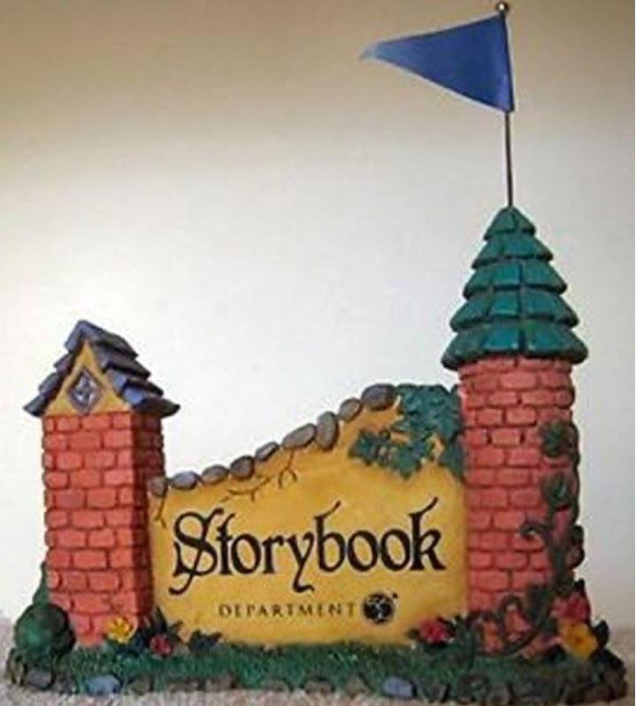 Department 56 - Village Accessories - Storybook Village Collection Sign