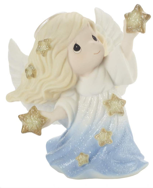 Star Of Wonder, Star Of Night - Precious Moments Annual Angel Figurine