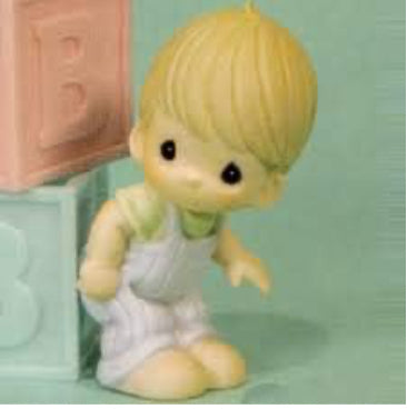 Baby Boy Standing - Precious Moment Figurine