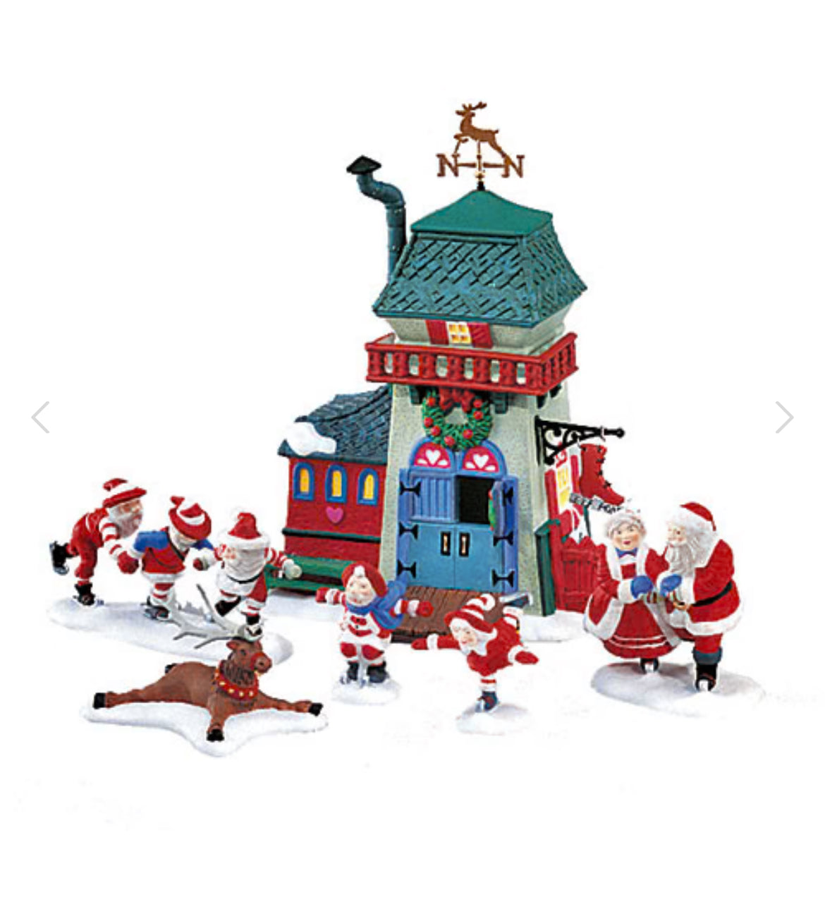 Department 56 - Heritage Village - Peppermint Skating Party (Set of 6)