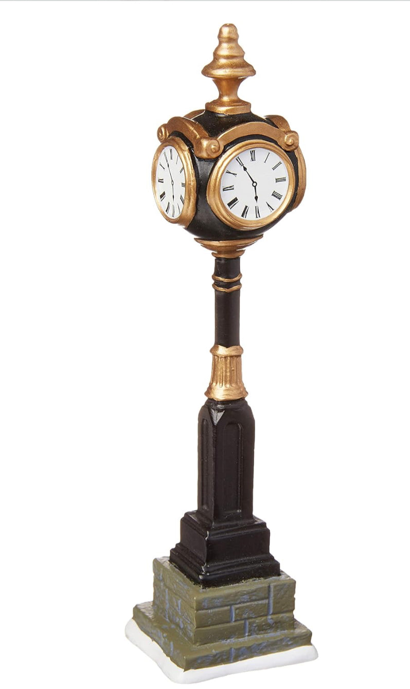 Department 56 - Village Accessories - Uptown Clock