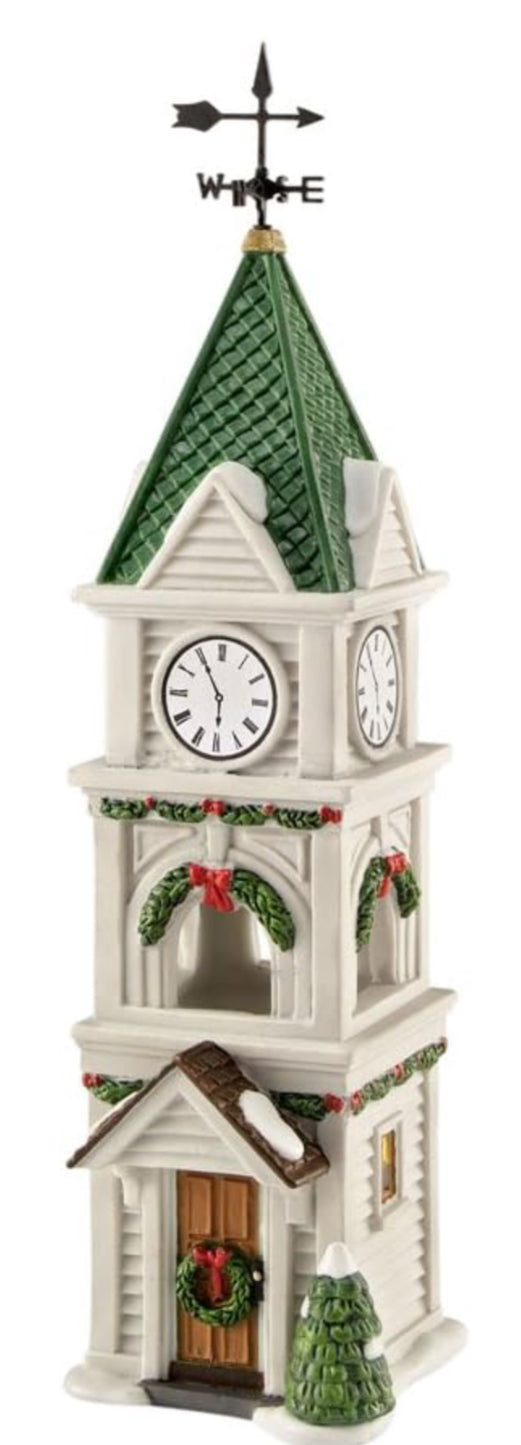 Department 56 - New England Village - New England Clock Tower