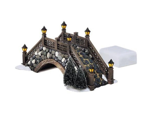 Department 56 - Village Accessories - Fieldstone Footbridge