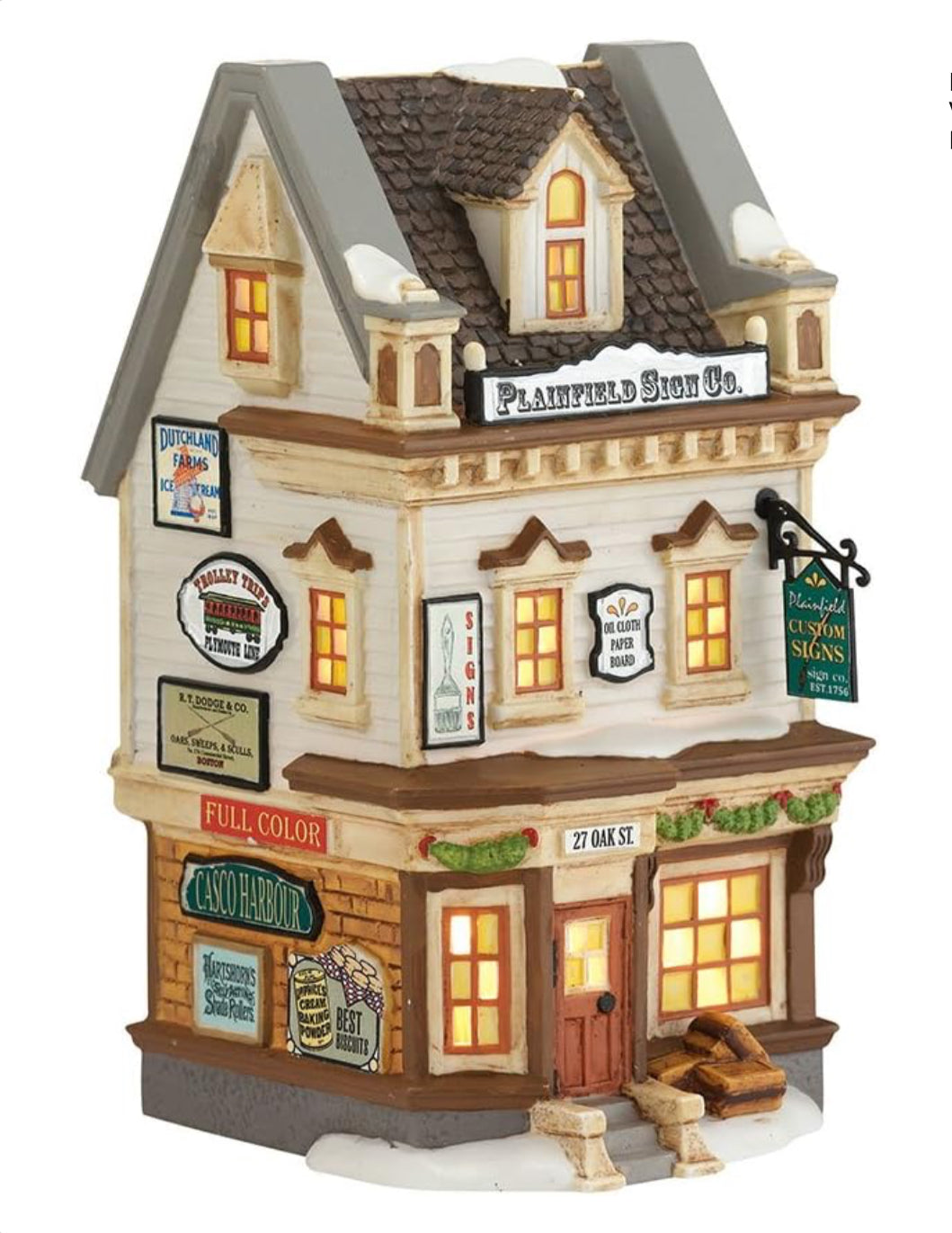 Department 56 - New England Village - Plainfield Sign Co.