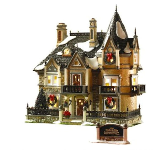 Department 56 - Snow Village Mayor's Mansion