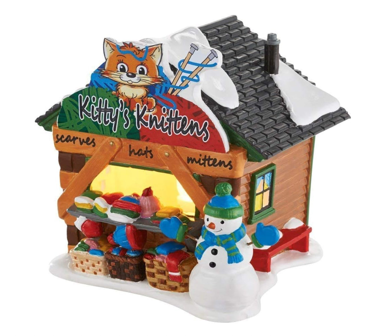 Department 56 - Snow Village - Kitty's Knittens