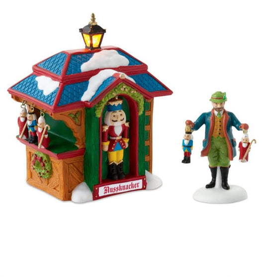 Department 56 - Alpine Village - Christmas Market, The Nutcracker Booth