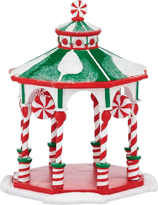 Department 56 - Village Accessories - Peppermint Gazebo