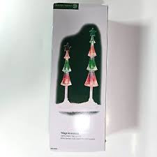 Department 56 - Village Accessories - Lighted Acrylic Trees