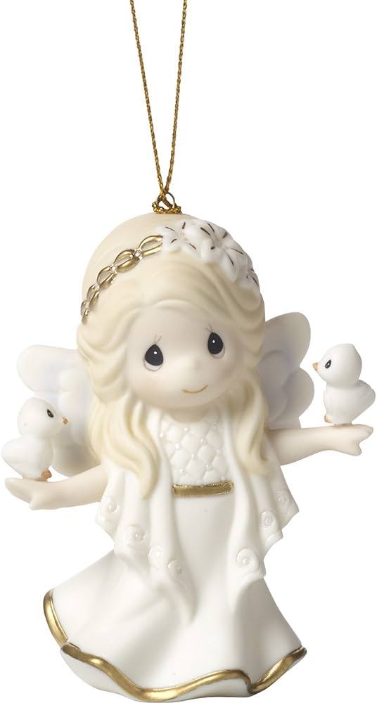 In His Perfect Peace And Love  - Precious Moments Angel Ornament