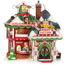 Department 56 - North Pole Village - Robbie's Robot Factory