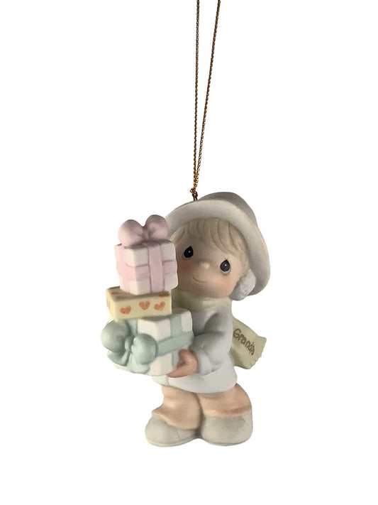 Delivering Lots Of Love (Grandpa) - Precious Moment Ornament