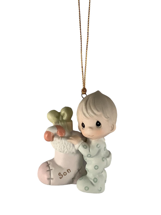 Holiday Surprises Come In All Sizes (Son) - Precious Moment Ornament