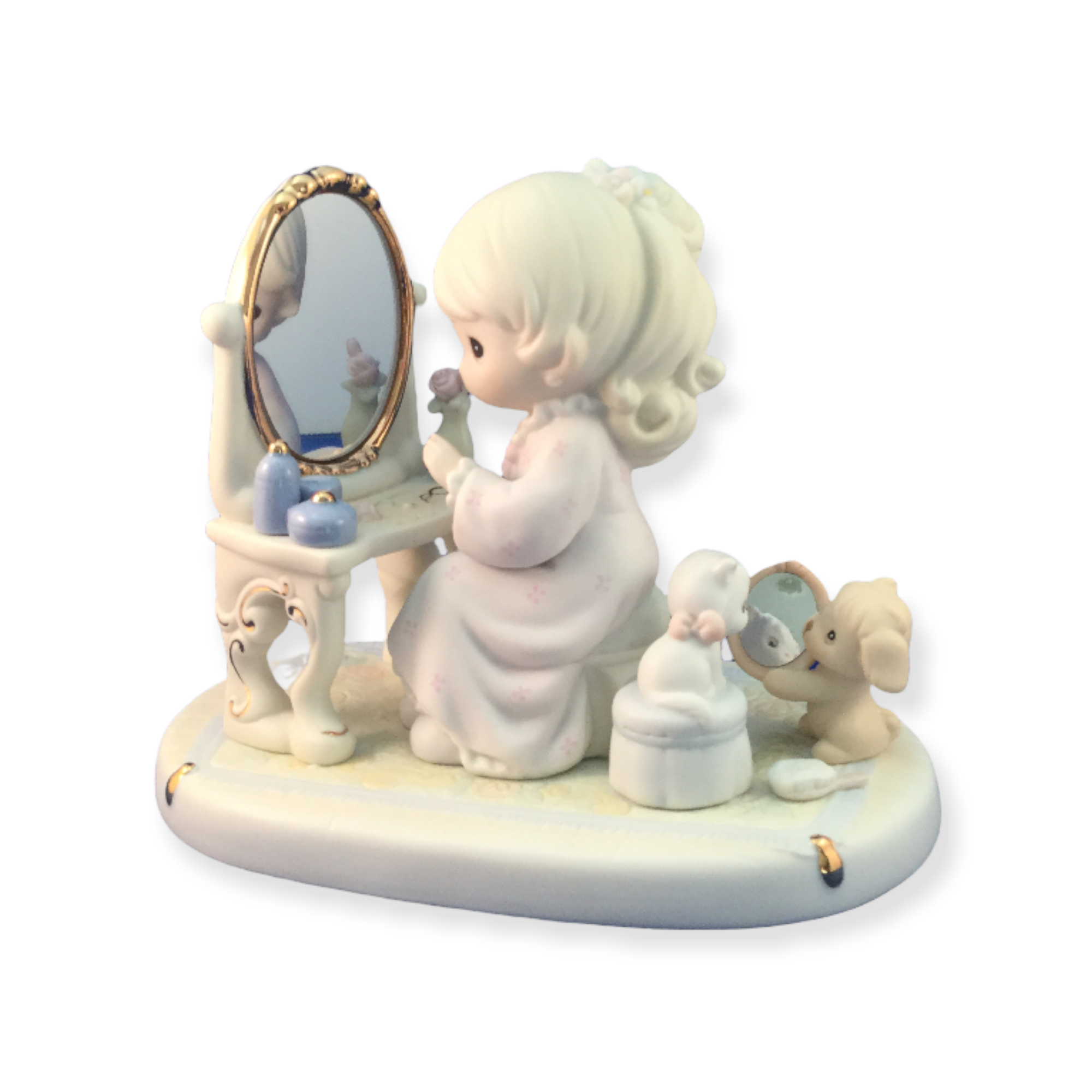 高評価★R467 Precious Moments プレシャスモーメント エネスコ 陶器人形 アンティークドール 赤ちゃん 天使 879630 その他