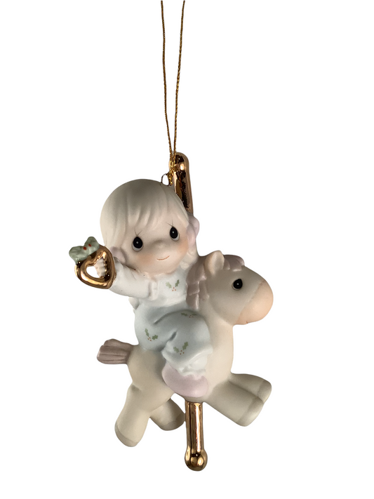 Love Makes The World Go Round - Precious Moment Ornament