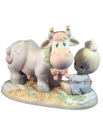 Wishing You A Moo-ie Christmas - Precious Moment Figurine