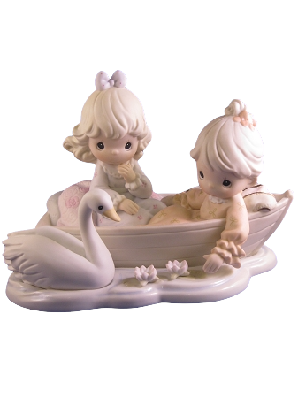 Sharing Our Time Is So Precious - Precious Moment Figurine