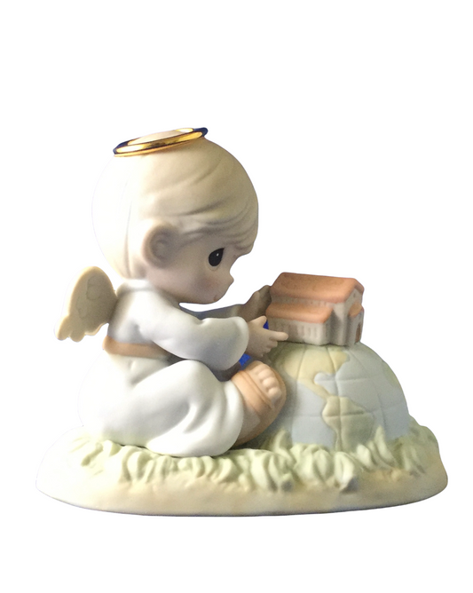 The Most Precious Place On Earth - Precious Moment Porcelain Figurine