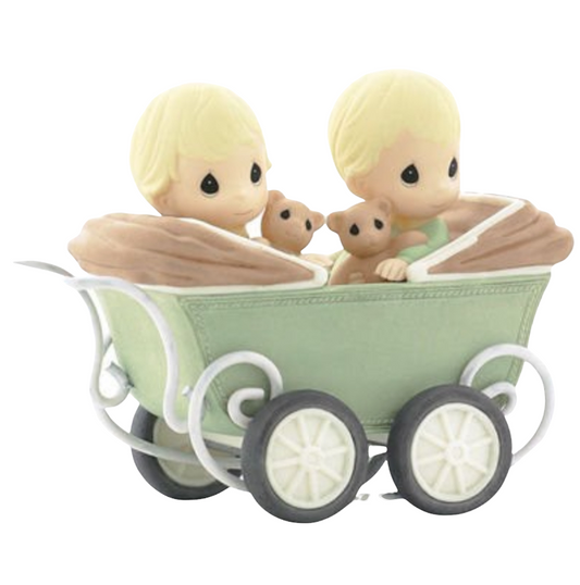 Double The Love ( Twins ) - Precious Moment Figurine