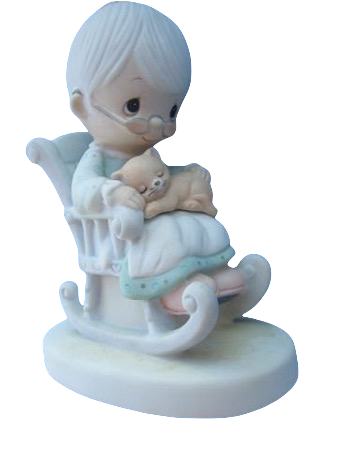 The Purr-fect Grandma - Precious Moment Figurine